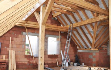Bwlchyddar attic trusses